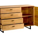 Elegancka Komoda Drewniana na Nóżkach Sole