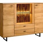 Duża Drewniana Komoda na Nóżkach Sole