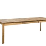 Drewniany rozkładany stół do jadalni Maseri