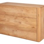 Drewniana komoda z litego drewna Lelina 3L