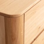 Drewniana komoda z litego drewna Lelina 3L