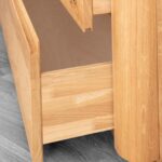 Drewniana komoda z litego drewna Lelina 3L