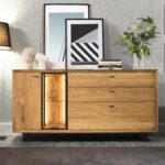 Drewniana komoda do salonu Toledo