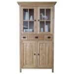 Wysoka Drewniana Witryna MENDOZ