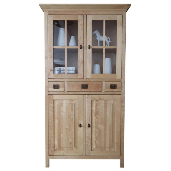 Wysoka Drewniana Witryna MENDOZ