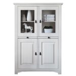 Witryna Drewniana do Salonu FELIX