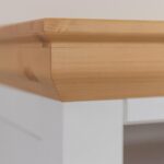 Komoda TV Mała Klasyczna Sosna Biel Natura Classica