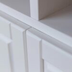 Komoda TV Mała Klasyczna Sosna Biel Natura Classica