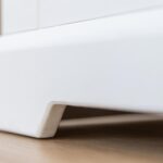 Witryna Wąska Klasyczna Ciepła Biel Sosna Natura Classica