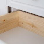 Drewniana Wąska Szafa Natura Classica