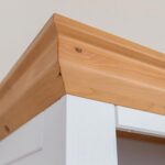 Drewniana Wąska Szafa Natura Classica