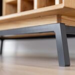 Komoda Winna Szyba Loft Stal Dąb Oak Elegance