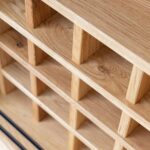 Komoda Winna Loft Naturalny Dąb Stal Oak Elegance