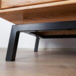 Witryna Szyba Loft Dekormat Dąb Grafitowy Oak Elegance