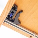 Szafka RTV 200 Zamknięta Szyba Loft Dąb Oak Elegance