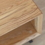 Stolik Kawowy Loft Dąb Naturalny Stal Oak Elegance