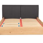 Wysokiej Jakości Łóżko Dębowe do Sypialni Lelina A DĄB