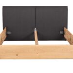 Wysokiej Jakości Łóżko Dębowe do Sypialni Lelina A DĄB