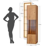 Nowoczesna Witryna z Regałem Essentia