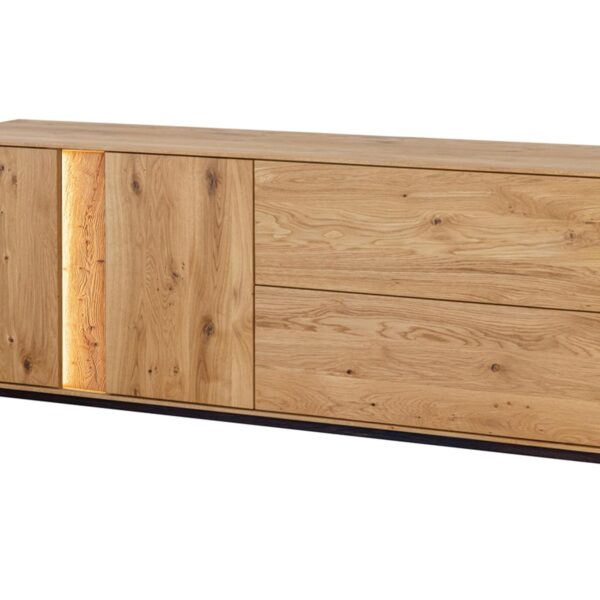 Dębowa Olejowana Szafka RTV Essentia