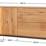 Komoda TV z Przeszkleniem Essentia