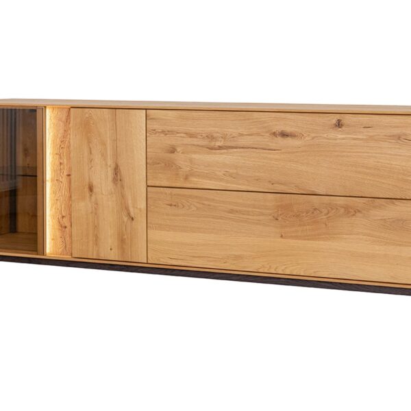 Komoda TV z Przeszkleniem Essentia