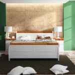 Sosnowa szafa dwudrzwiowa z szufladami ANADI