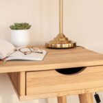 Biurko toaletka z litego drewna Lina