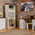 Biurko drewniane podwójne INGRID