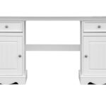 Biurko drewniane podwójne INGRID