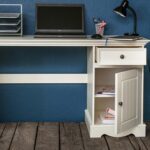 Białe biurko klasyczne INGRID