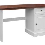 Białe biurko klasyczne INGRID