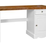Białe biurko klasyczne INGRID