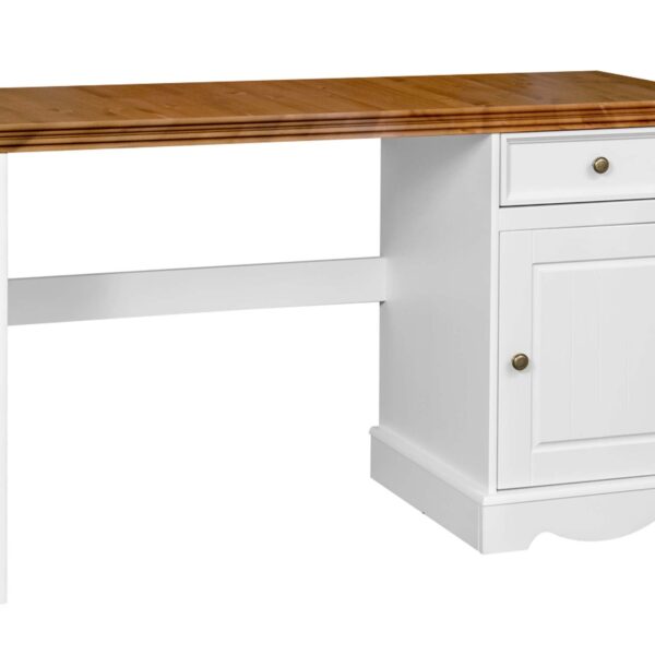 Białe biurko klasyczne INGRID