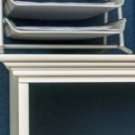 Białe biurko klasyczne INGRID