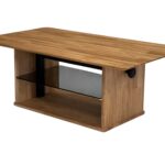 Ława z Regulacją i Szklaną Półką – Taverno