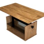 Ława z Regulacją i Szklaną Półką – Taverno