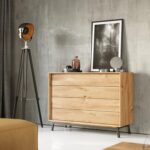 Komoda 4S Loft Dąb Olejowany Styl Oak Elegance