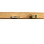 Drewniano szklana półka Maseri