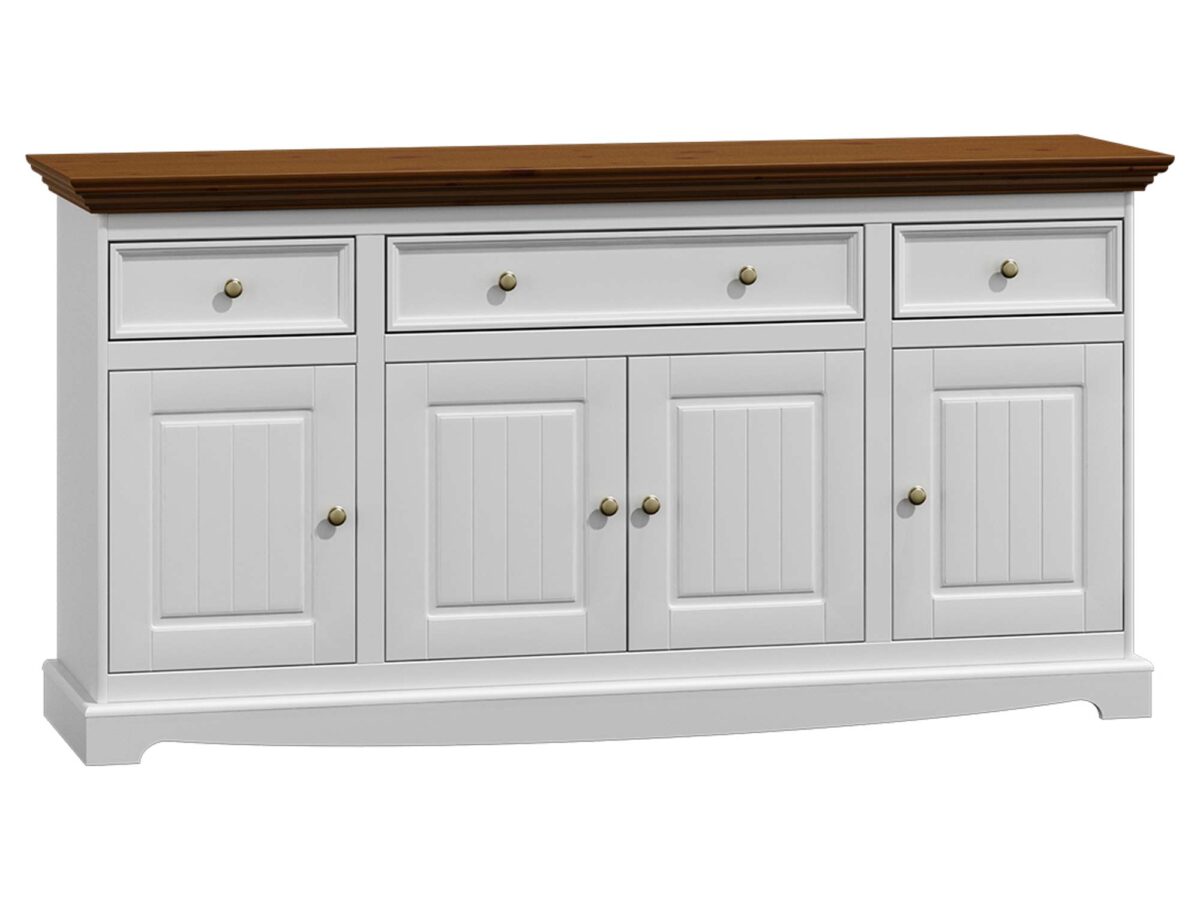 Solidna komoda z drewna litego INGRID