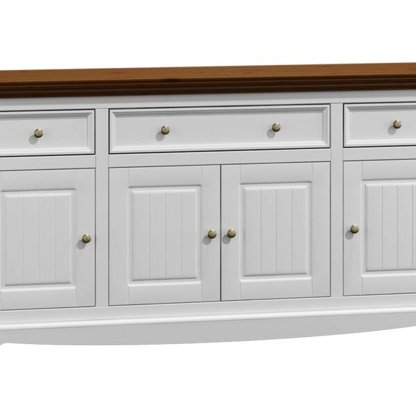 Solidna komoda z drewna litego INGRID