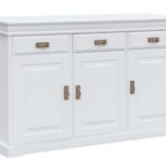 Biała komoda do klasycznego wnętrza ANADI