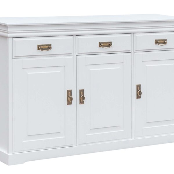 Biała komoda do klasycznego wnętrza ANADI