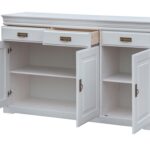 Biała komoda do klasycznego wnętrza ANADI