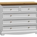 Drewniana komoda z szufladami INGRID