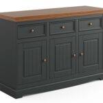 Biała klasyczna komoda drewniana INGRID