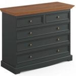 Drewniana komoda z szufladami INGRID