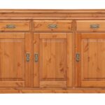 Biała komoda do klasycznego wnętrza ANADI