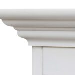 Klasyczna szafa biała dwudrzwiowa INGRID