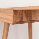 Drewniana toaletka biurko z szufladami Lina 2